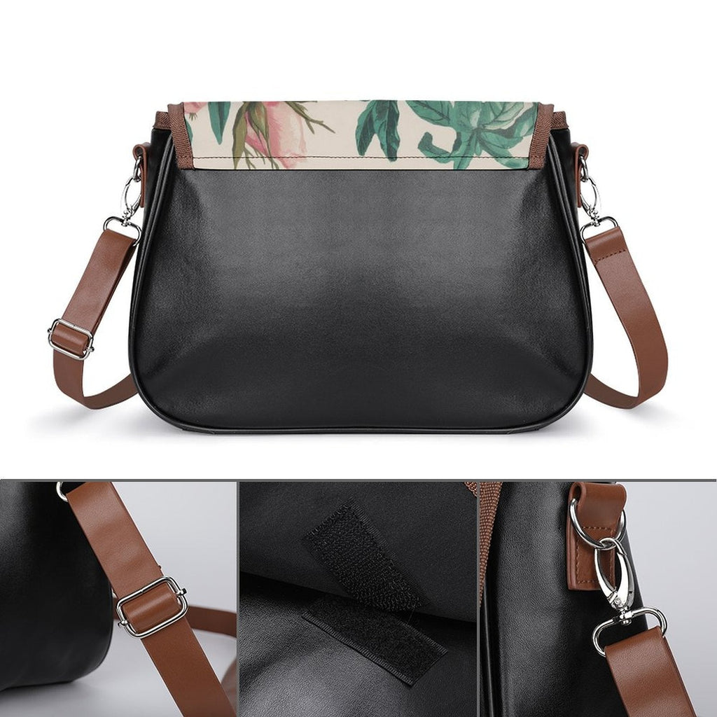 Adjustable Shoulder Strap Leather Bag for Versatility