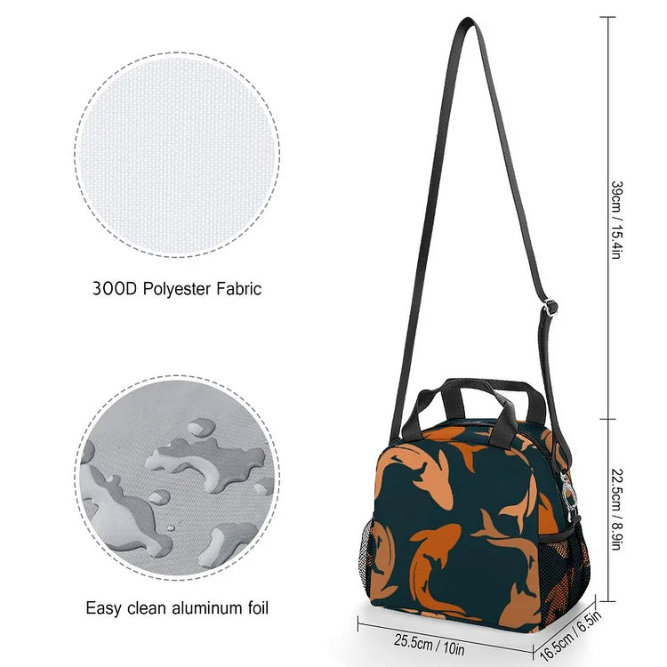 Insulated Lunch Satchel for Work and School