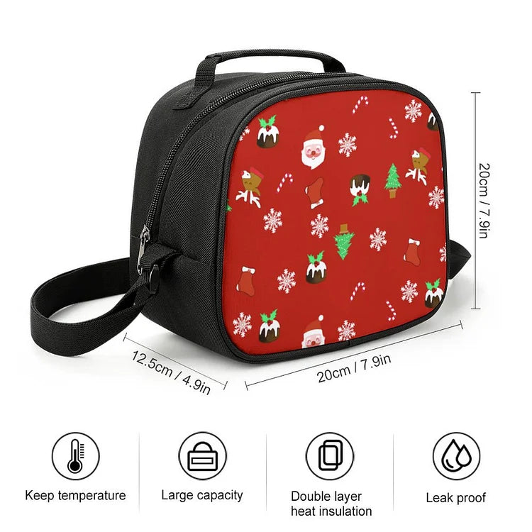 Spacious Lunch Bag for Snacks and Drinks