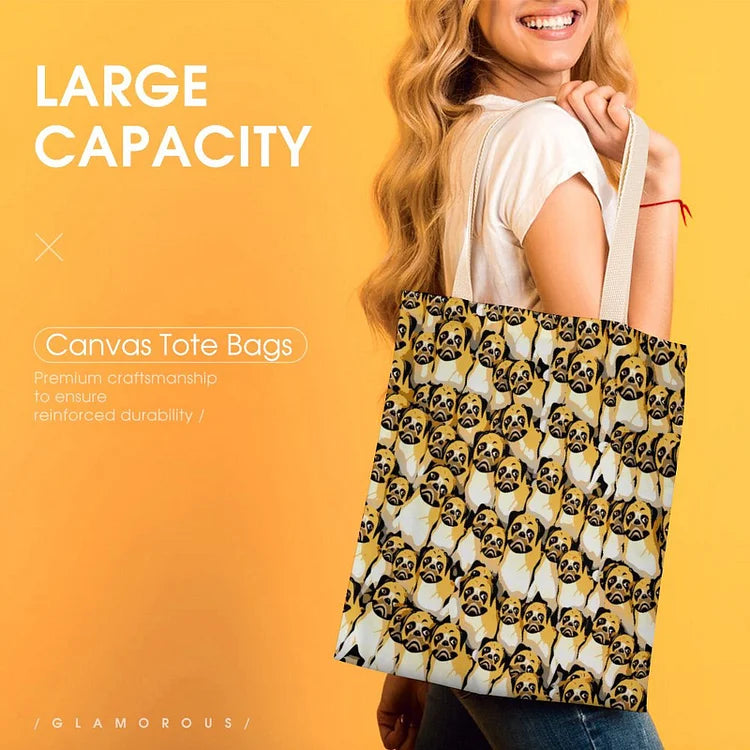 Sustainable Canvas Tote Bag for Shoppers