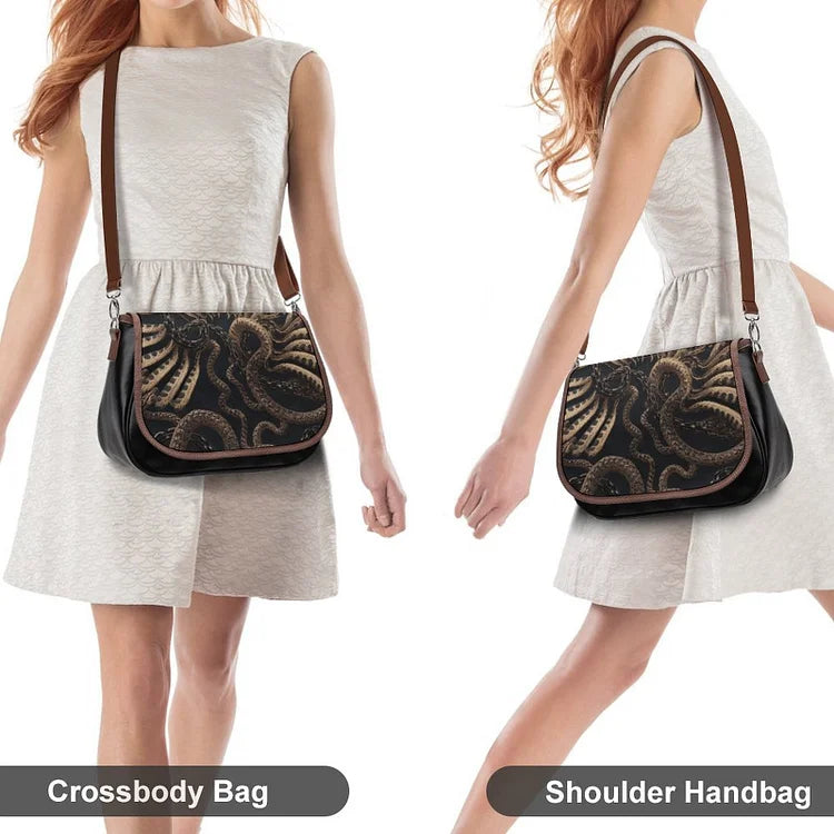 Chic Leather Bag for Casual Outings