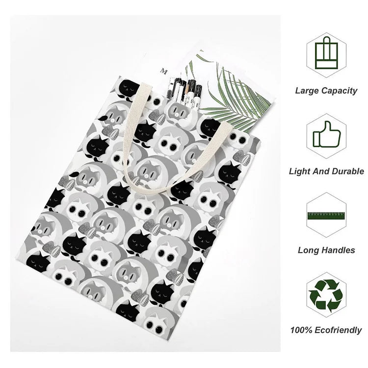 Personalized Graphic Canvas Tote Bag