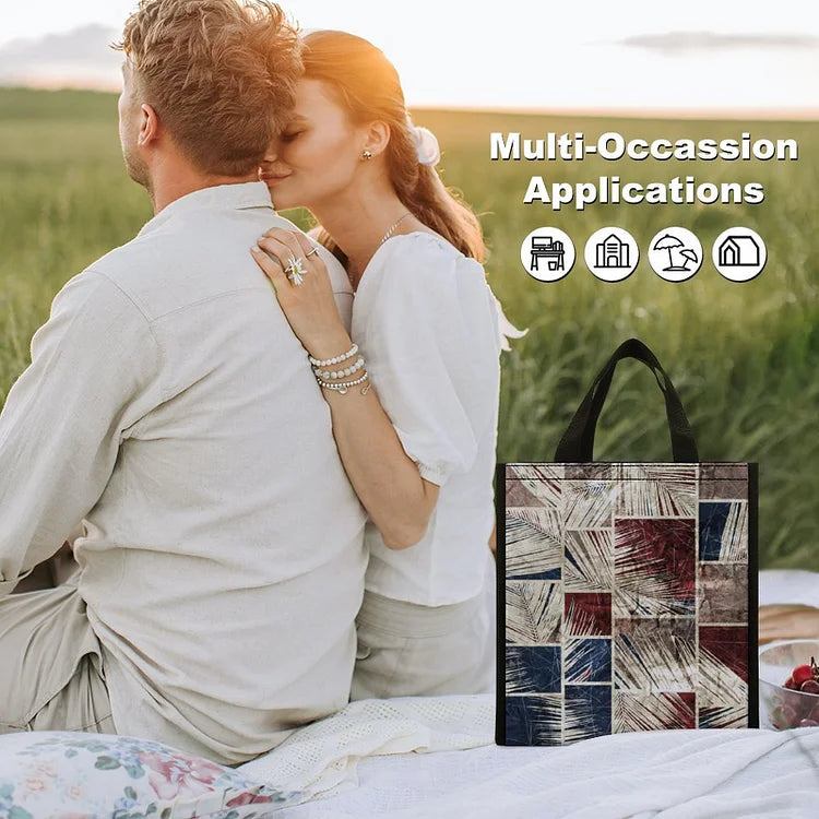 Insulated Lunch Bag with Reinforced Handles