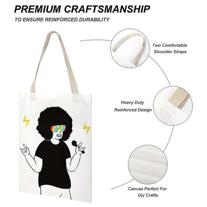 Custom Art Canvas Bags