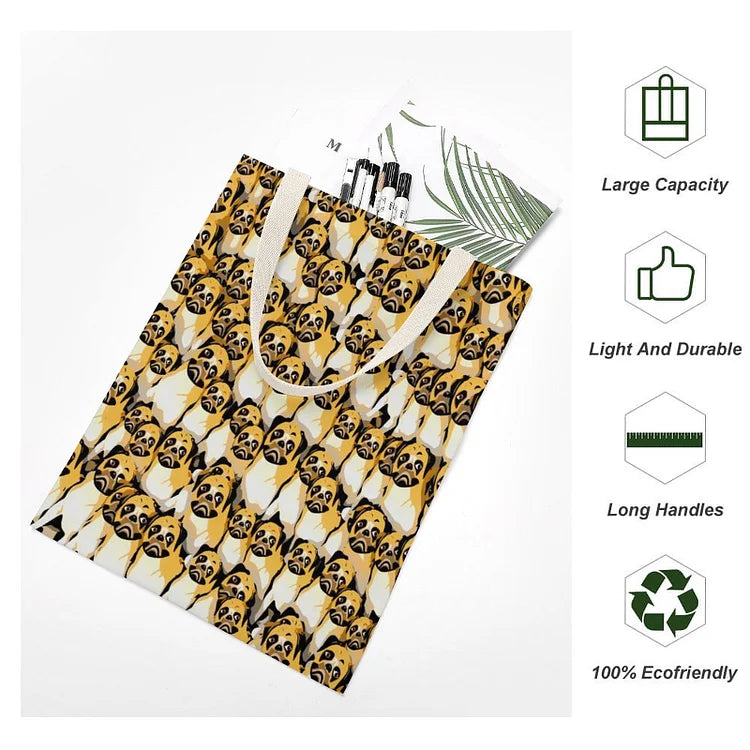 Sustainable Canvas Tote Bag for Shoppers