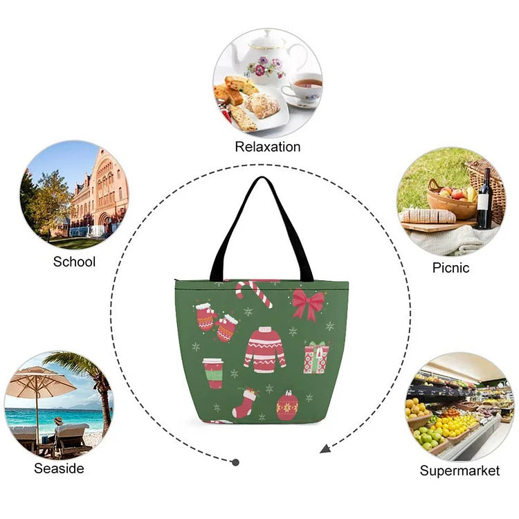 Fashionable Ladies Shopping Tote with Foam Lining