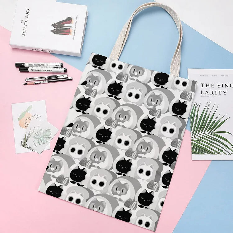 Personalized Graphic Canvas Tote Bag