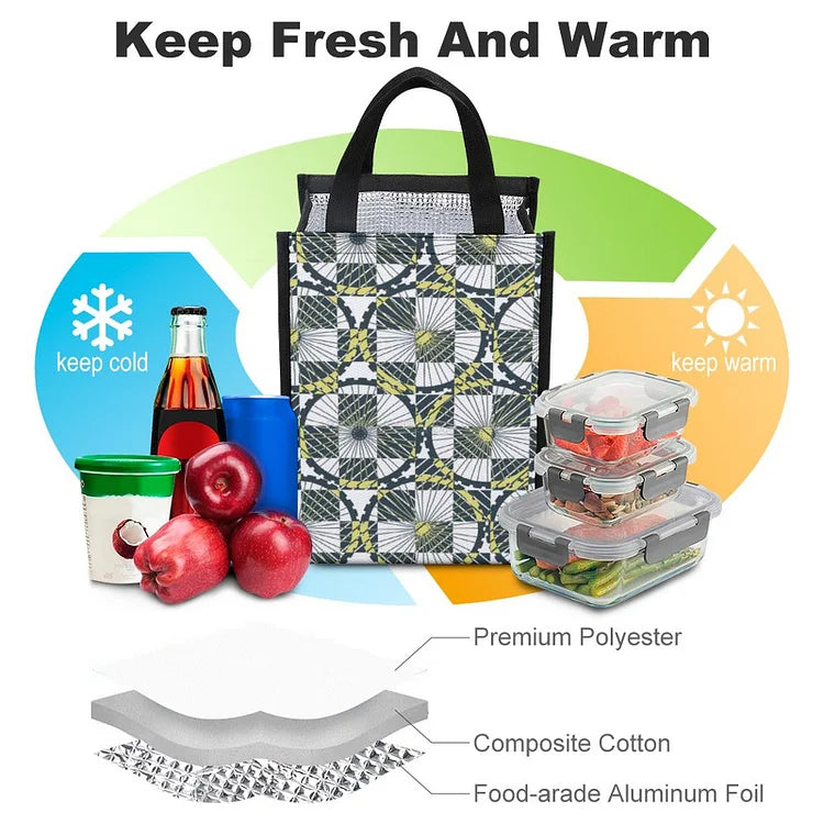 Portable Lunch Bag for School and Work