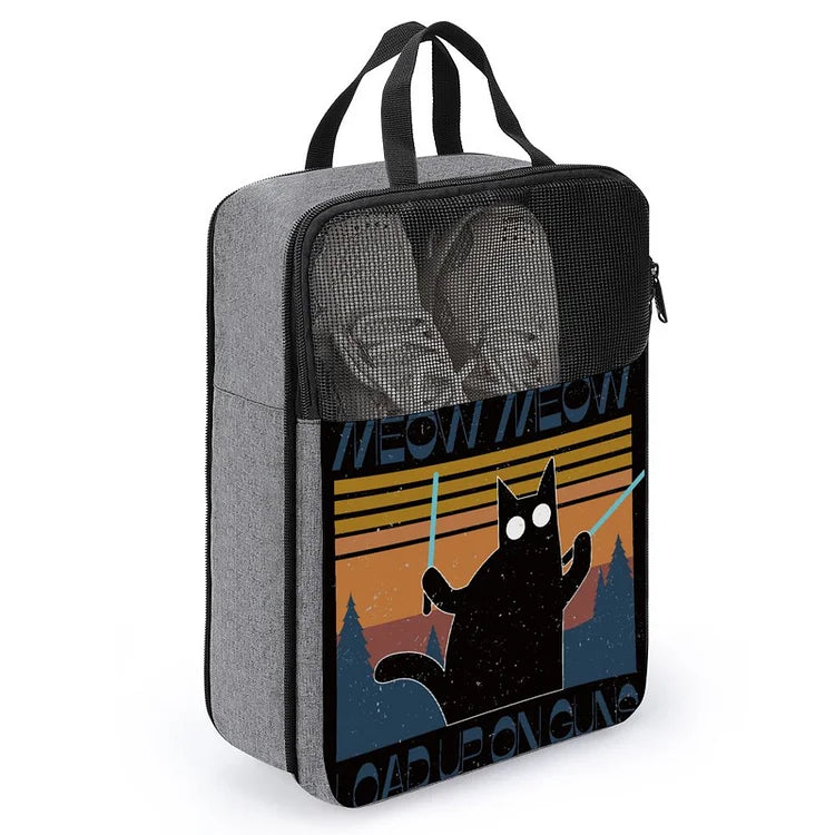 Versatile Travel Shoe Bag for School and Travel