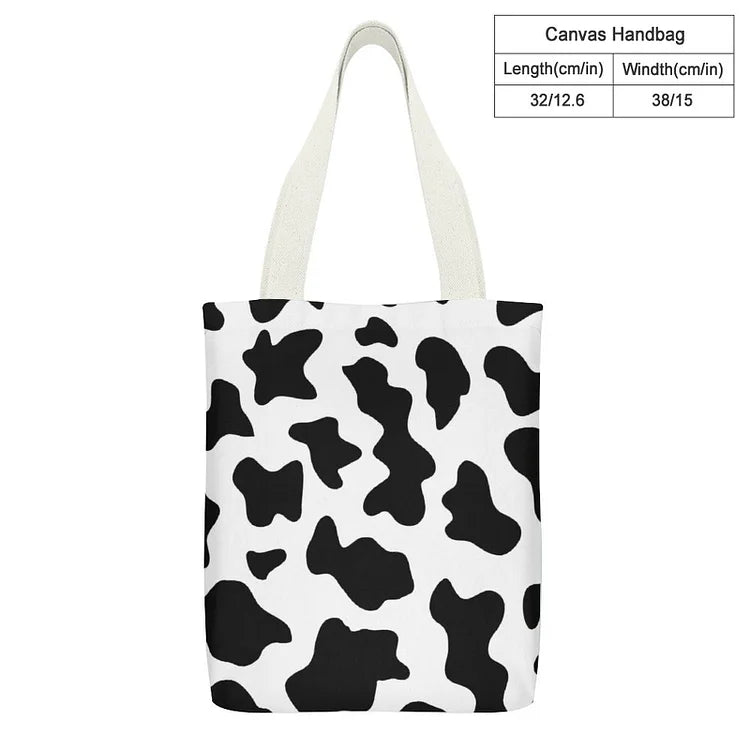 Stylish Canvas Tote Bag with Interior Pocket