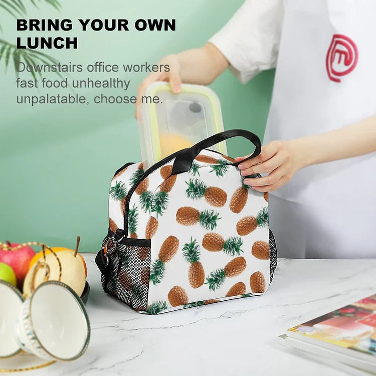 Colorful Printed Lunch Tote for Kids