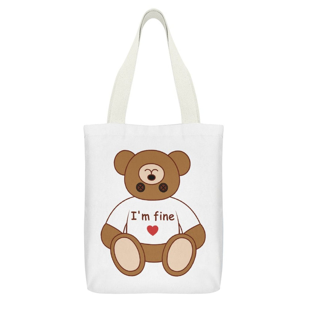 Trendy Tote Bag with Zipper Pocket