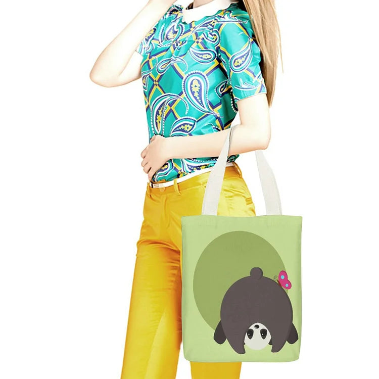 Fashionable Canvas Tote Bag for Daily Use