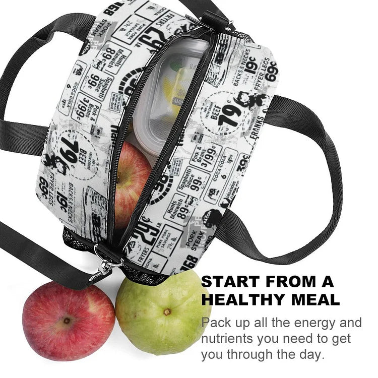 Easy-Clean Insulated Lunch Tote