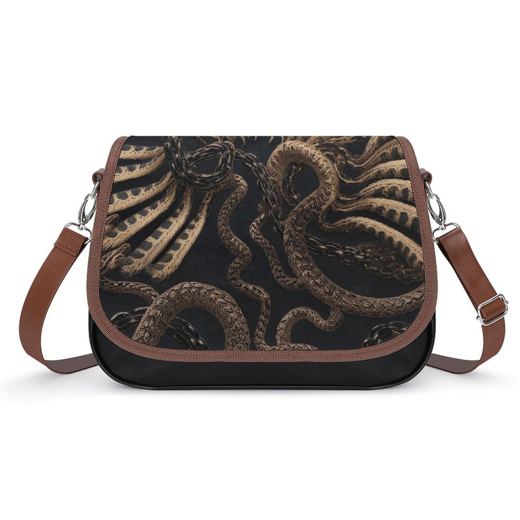 Chic Leather Bag for Casual Outings