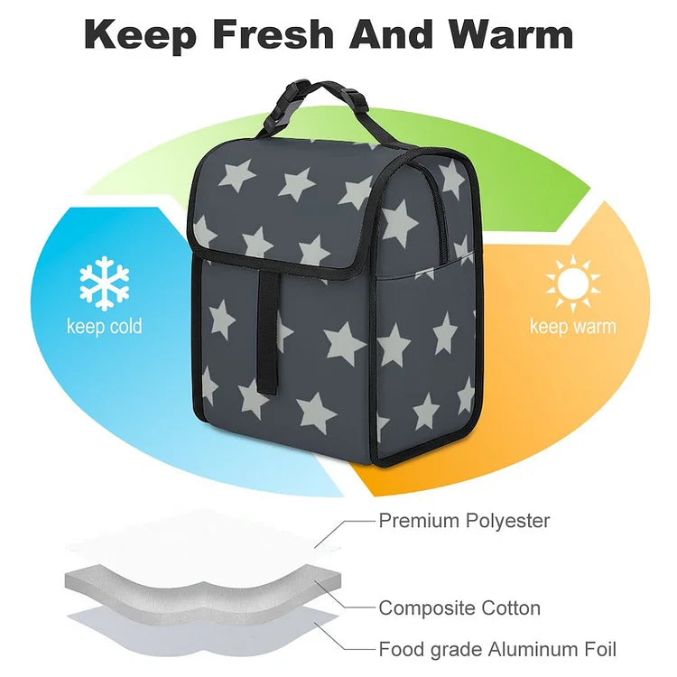 Insulated Lunch Bag for Kids and Adults