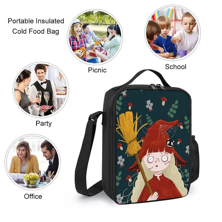 Portable Lunch Bag with Adjustable Strap