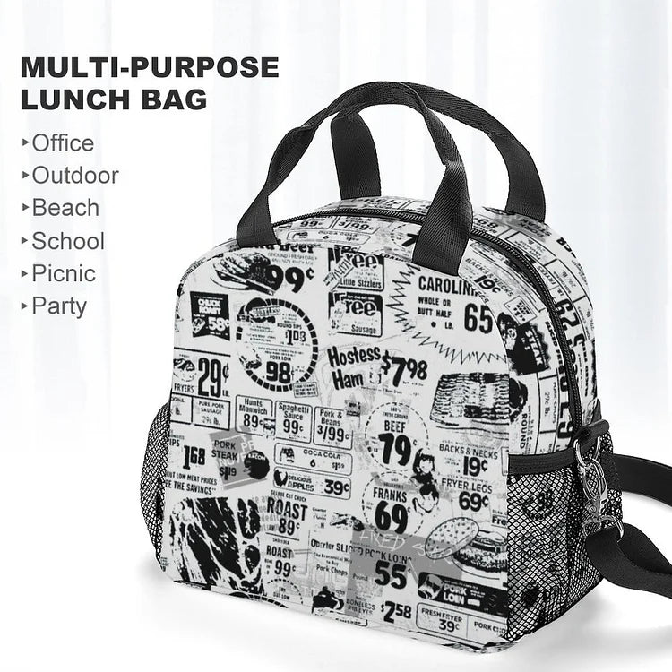 Easy-Clean Insulated Lunch Tote