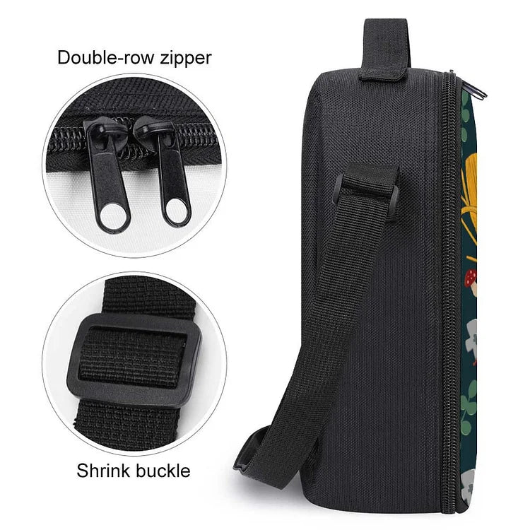 Portable Lunch Bag with Adjustable Strap