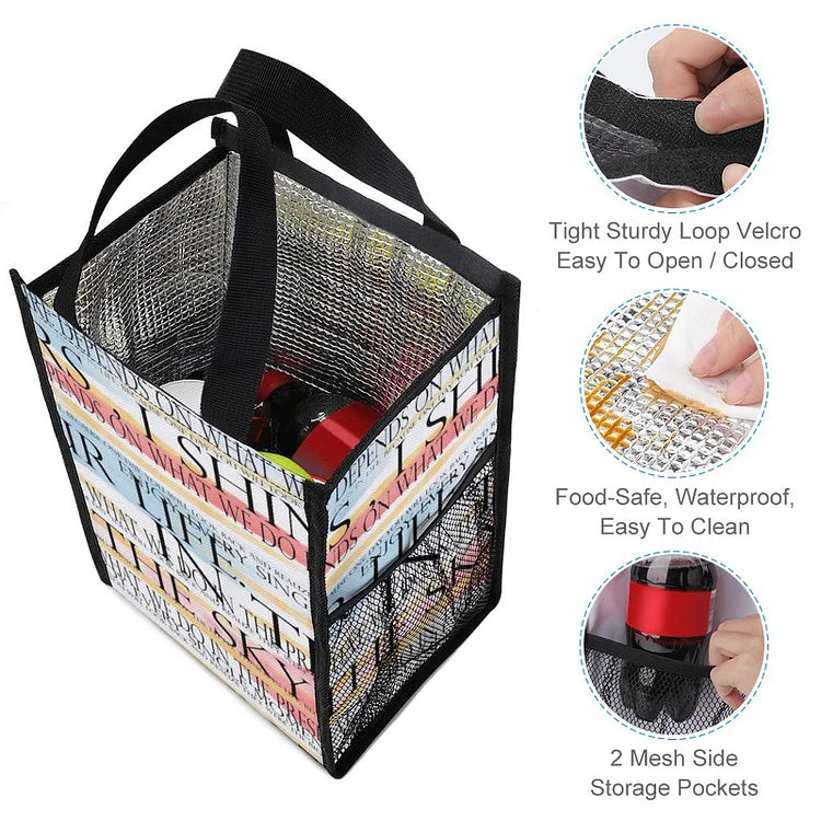 Chic Foldable Lunch Tote for Daily Use