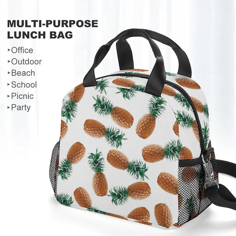 Colorful Printed Lunch Tote for Kids