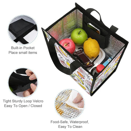 Custom Printed Insulated Lunch Tote