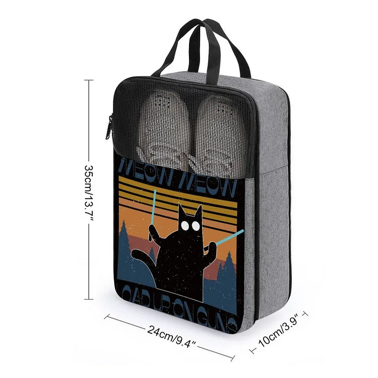 Versatile Travel Shoe Bag for School and Travel