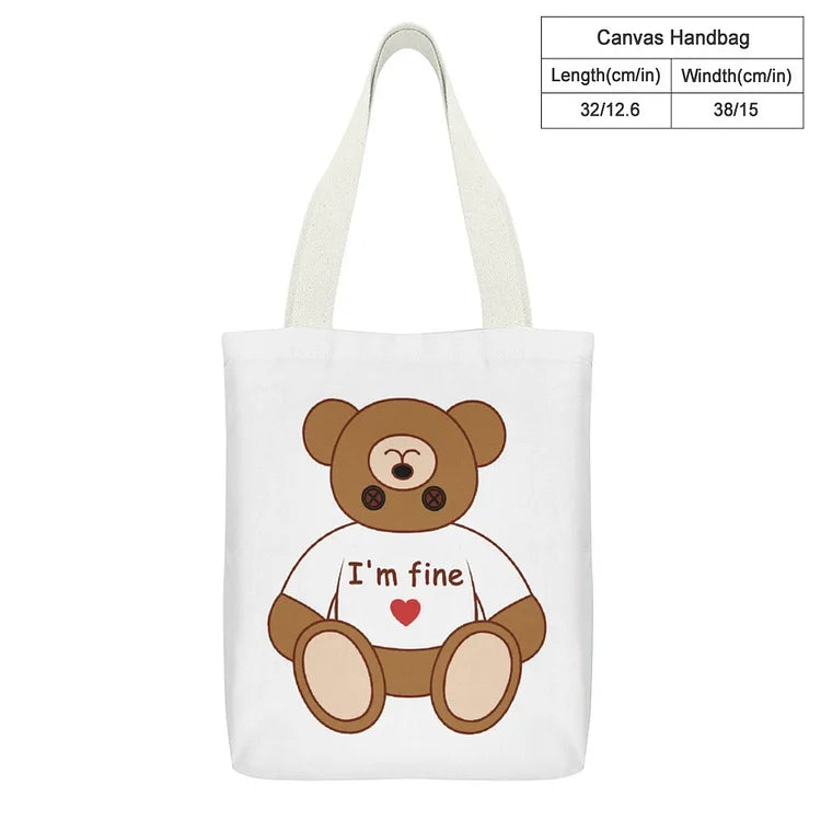 Trendy Tote Bag with Zipper Pocket